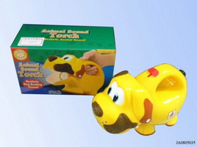 ANIMAL FLASHLIGHT W/SOUND,