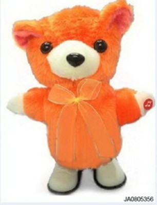 B/O SINGING AND WALKING PLUSH DOLL,