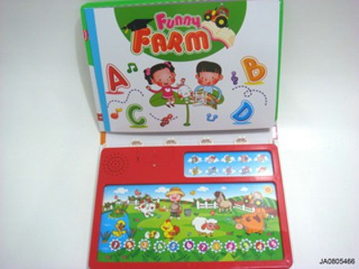 TOUCH LEARNING BOOK W/SOUND,