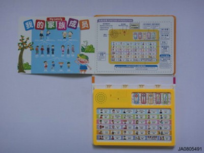 TOUCH LEARNING BOOK W/SOUND,