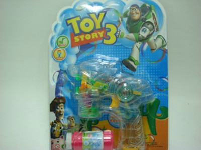 B/O BUBBLE GUN W/LIGHT AND MUSIC,