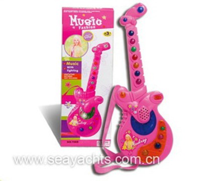 GUITAR W/LIGHT AND MUSIC,