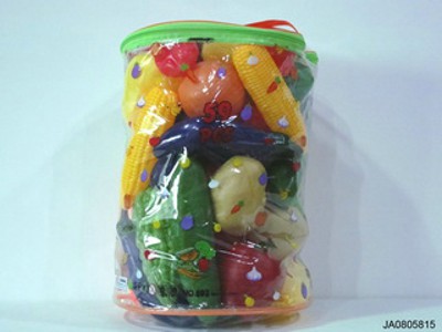 FRUIT AND VEGETABLE（59PCS),