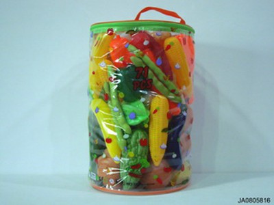 FRUIT AND VEGETABLE（71PCS）,