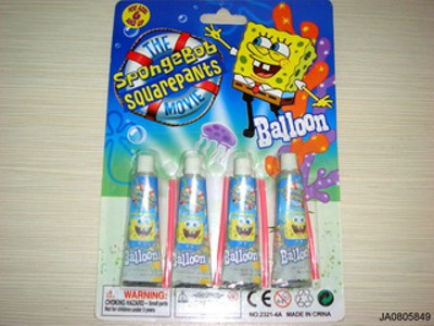 SPONGEBOB BALLOON
 4PCS,