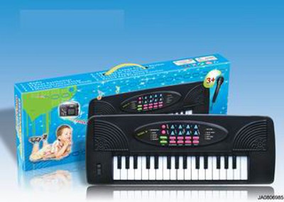 KEY ELECTRONIC KEYBOARD W/RADIO,