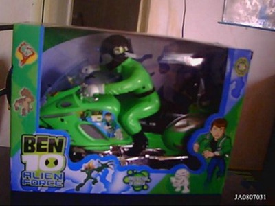 BEN 10 MOTORCYCLE W/LIGHT AND MUSIC,