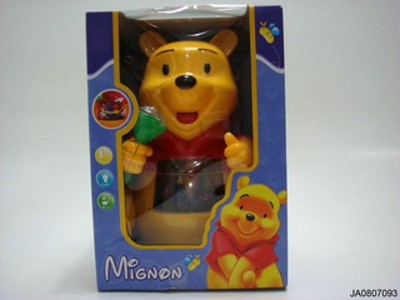 B/O BEAR W/LIGHT AND MUSIC,