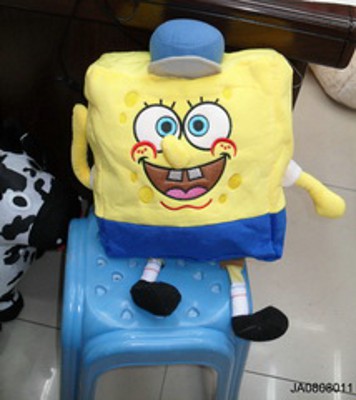 SPONGEBOB DOUBLE SHOULDER PACK  30CM*25CM,