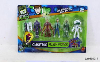 BEN10 DEFORMATION TOYS W/CHANGE MACHINE,LIGHT AND MUSIC,