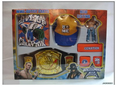 WWE-OUTFIT PARTS W/LIGHT AND MUSIC,