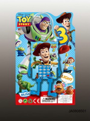 TOY STORY MOBILE PHONE W/MUSIC,