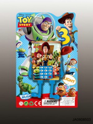 TOY STORY MOBILE PHONE W/MUSIC,