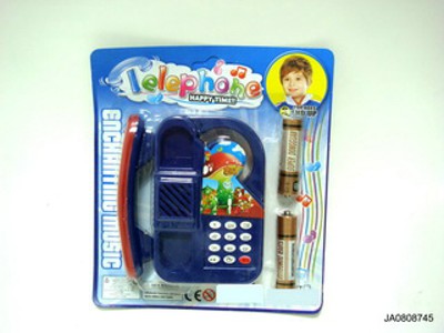 PHONE W/LIGHT AND MUSIC,