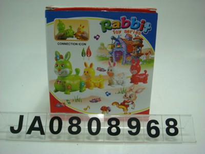 B/O RABBIT W/LIGHT AND MUSIC,