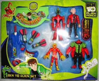 BEN10 SET W/LIGHT,