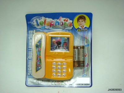 TELEPHONE WITH MUSIC,LIGHT,