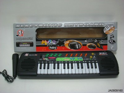 31 KEYS  ELECTRONIC ORGAN MICROPHONE W/RADIO,