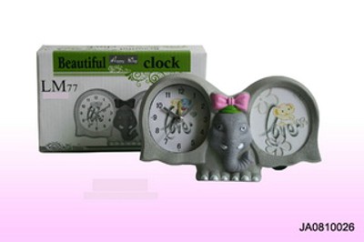 CLOCK AND PHOTO FRAME,