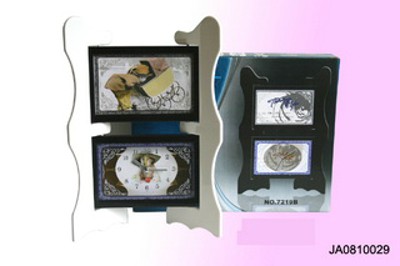 CLOCK AND PHOTO FRAME,