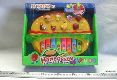 ELECTRONIC ORGAN W/LIGHT,MUSIC,