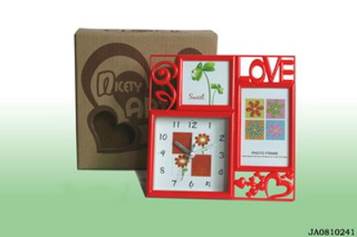 CLOCK AND PHOTO FRAME,