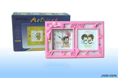 CLOCK AND PHOTO FRAME,