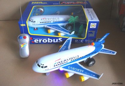 2 FUNCTIONS R/C PLANE W/FLASH LIGHT,