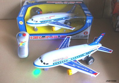 2 FUNCTIONS R/C PLANE W/FLASH LIGHT,