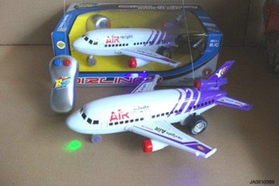 2 FUNCTIONS R/C PLANE W/FLASH LIGHT,