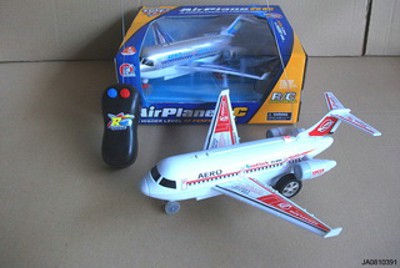 2 FUNCTIONS R/C PLANE W/FLASH LIGHT,