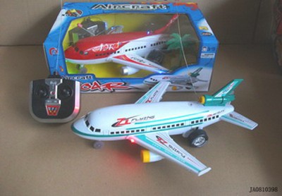 4 FUNCTIONS R/C PLANE W/FLASH LIGHT,