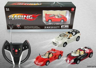 R/C METAL CAR W/LIGHT,MUSIC,