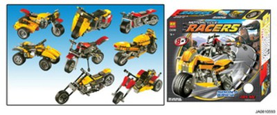 BLOCKS MOTORCYCLE W/SOUND,