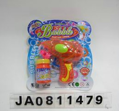 BUBBLE GUN W/LIGHT,