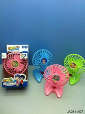 B/O FAN W/FLASH LIGHT,