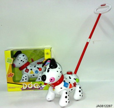 PUSH ANIMAL W/LIGHT AND MUSIC,