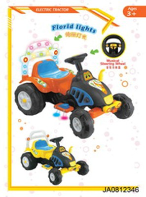 B/O BABY CAR W/LIGHT AND MUSIC,