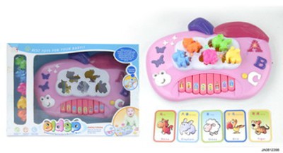 ELECTRONIC ORGAN W/LIGHT AND MUSIC,