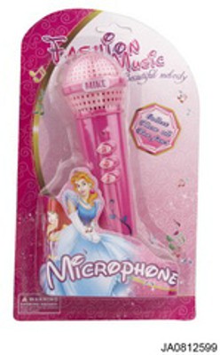 MICROPHONE W/LIGHT AND MUSIC,