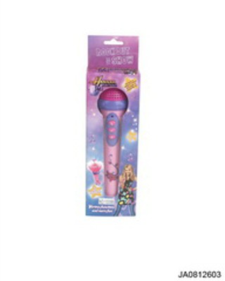 MICROPHONE W/LIGHT AND MUSIC,