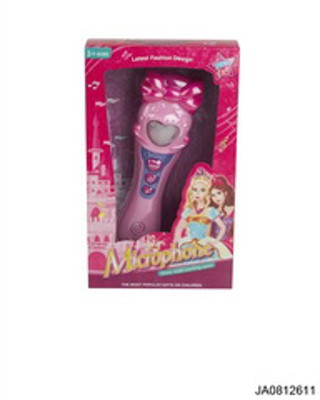 MICROPHONE W/LIGHT AND MUSIC,