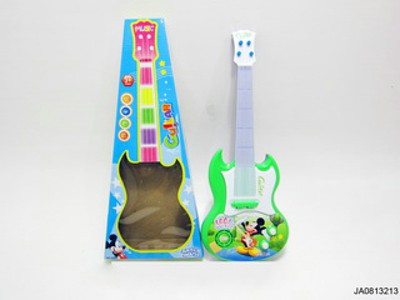 GUITAR W/FLASH LIGHT,MUSIC,