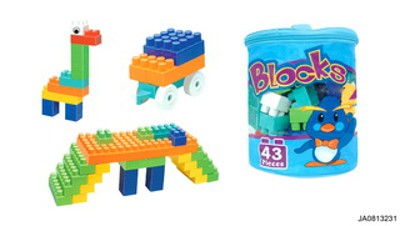 BUILDING BLOCK 43PCS,