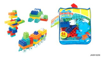 BUILDING BLOCK 64PCS,
