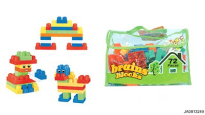 BUILDING BLOCK 72PCS,