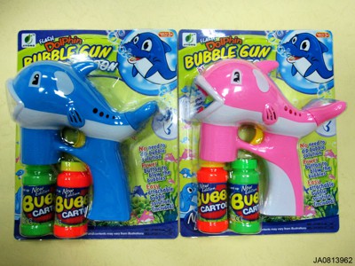 BUBBLE GUN W/LIGHT AND MUSIC,