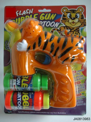 BUBBLE GUN W/LIGHT AND MUSIC,