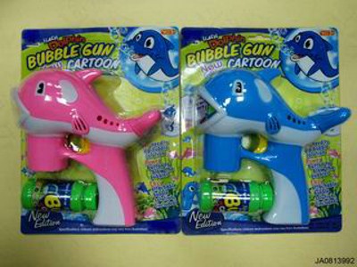 BUBBLE GUN W/LIGHT AND MUSIC,