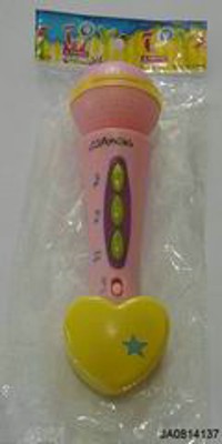 MICROPHONE W/MUSIC,LIGHT,